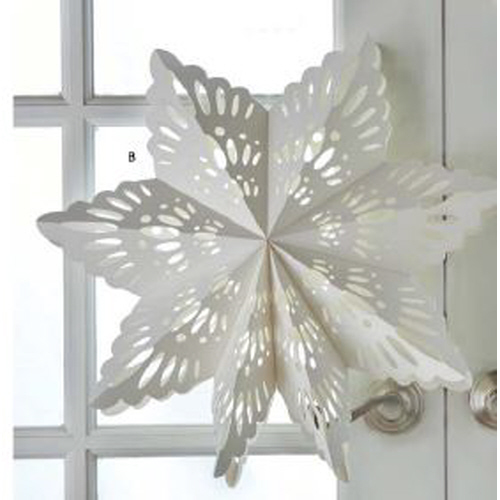 Picture of SNWFLK PAPER HANGNG DECOR LG