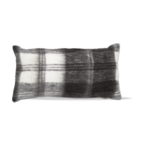 Picture of MOHAIR PLAID LUMBAR PILLOW