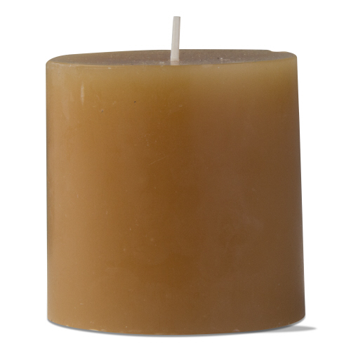 Picture of 3X3 TAG COLOR PILLAR HONEY