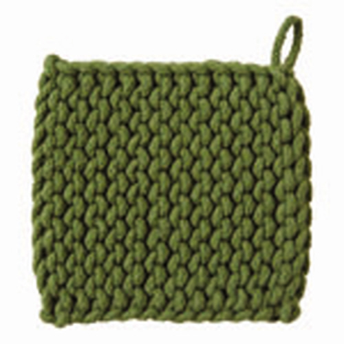 Picture of CROCHET TRIVET OLIVE