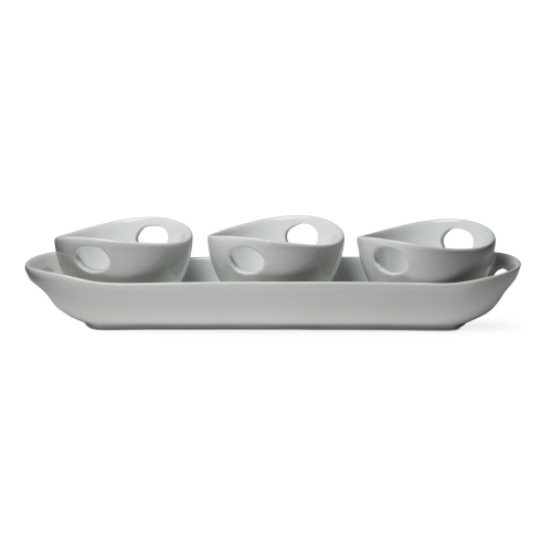 Picture of WHITEWARE TRIO SERVING SET