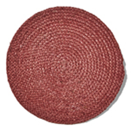 Picture of HEMP BRAIDED PLACEMAT BURNT SIENNA