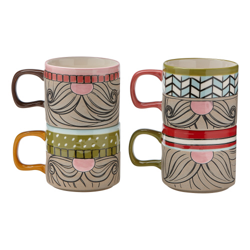 Picture of GNOME STACKING MUGS ASMT/4