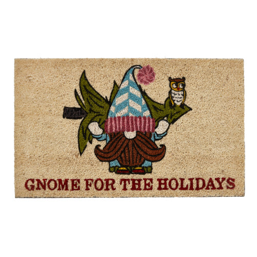 Picture of GNOME FOR HLDYS RBR BCKD MAT