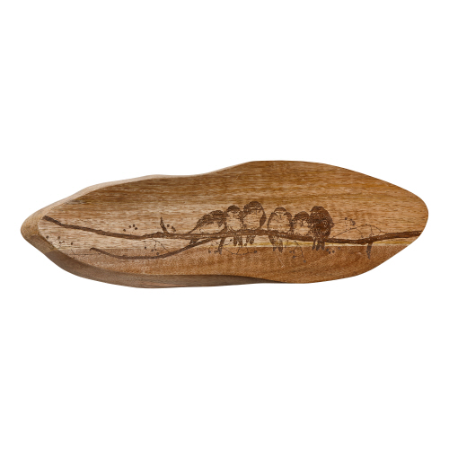 Picture of BIRDS ON BRANCH MANGO BOARD