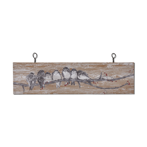 Picture of WINTER BIRD WALL ART