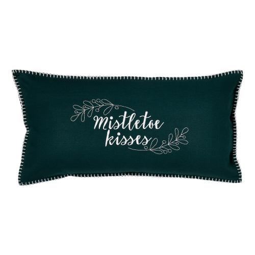 Picture of MISTLETOE KISSES PILLOW