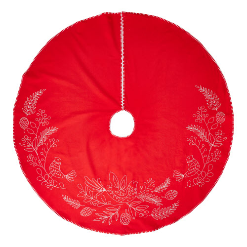 Picture of PARTRIDGE SPRIG TREE SKIRT