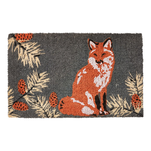 Picture of FOX & PINECONE SPRIGS COIR MAT