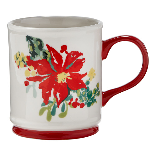 Picture of TIS SEASON POINSETTIA MUG