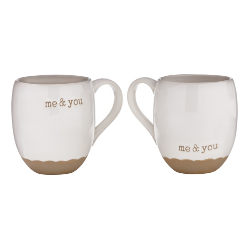 Picture of ME & YOU, YOU & ME MUG SET/2