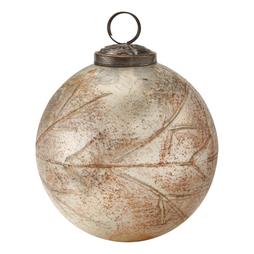 Picture of VINE CUT GLASS ORNAMENT 4 INCH