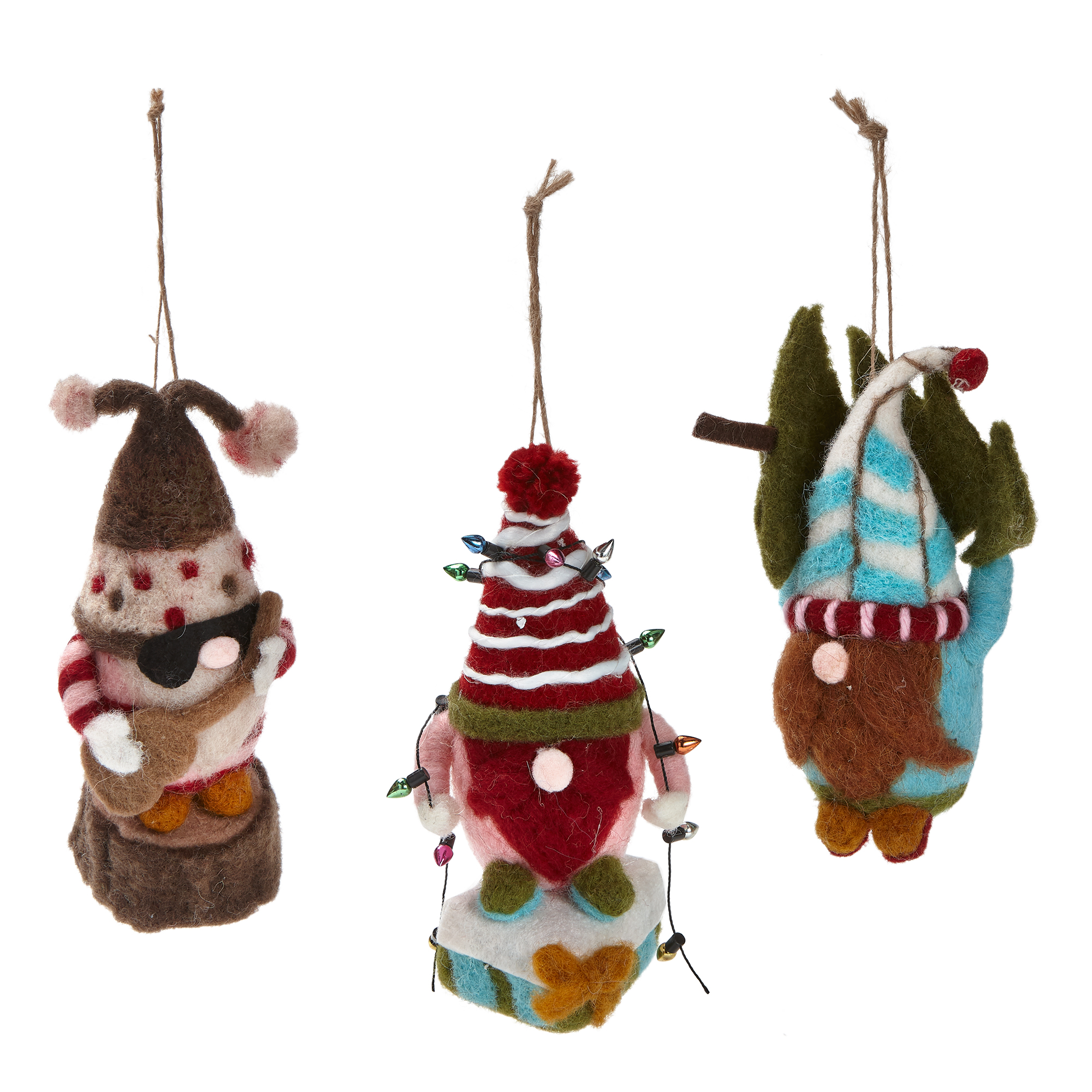 Picture of FESTIVE GNOMIES ORNMNT ASMT/3