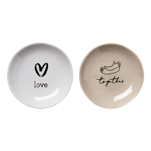 Picture of LOVE NOTES TRINKET DISH ASMT/2