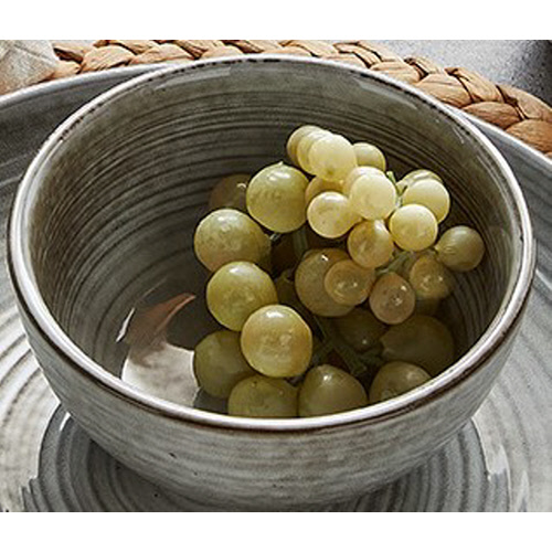 Picture of LOFT REACTIVE GLAZE BOWL LT GRAY