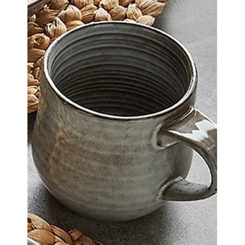 Picture of LOFT REACTIVE GLAZE MUG LT GRAY