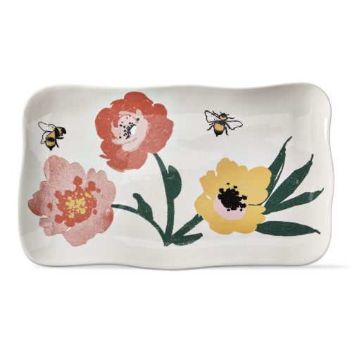 Picture of BEE BLOSSOM RECTANGLE PLATTER