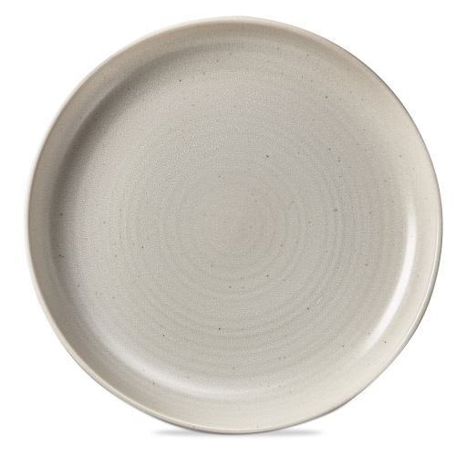 Picture of LOFT REACTIVE GLAZE DINNER PLATE MT WHIT