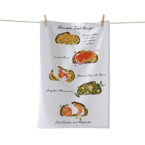 Picture of AVOCADO TOAST RECIPE DISHTOWEL