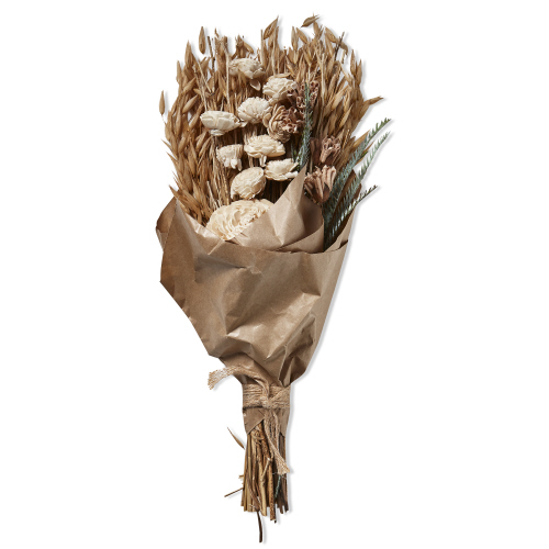 Picture of NATURAL MIX FLWR BOUQ IN KRAFT