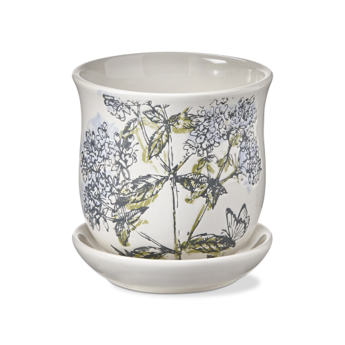 Picture of OREGANO PLANTER W/ SAUCER SET