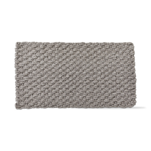 Picture of HANDWOVN DOORMAT LT GREY SOLID