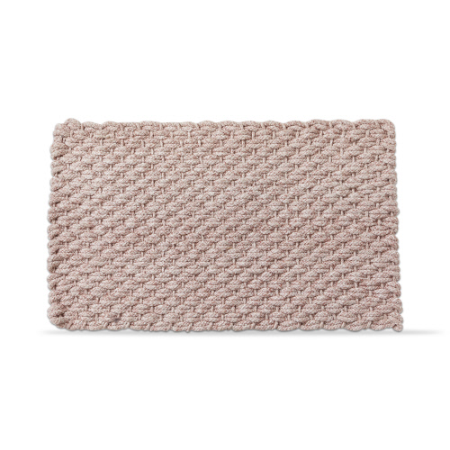 Picture of HANDWOVEN DOORMAT BLUSH SOLID
