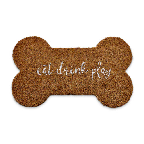 Picture of EAT DRINK PLAY BONE SHAPED MAT