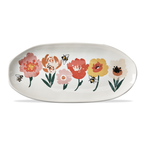 Picture of BEE BLOSSOM OVAL PLATTER