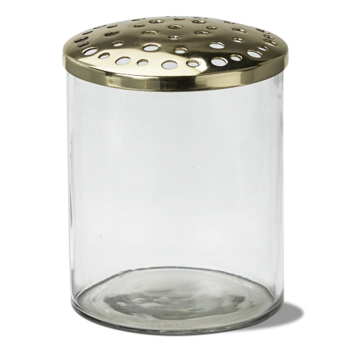 Picture of FLOWER FROG CYLINDER VASE LG