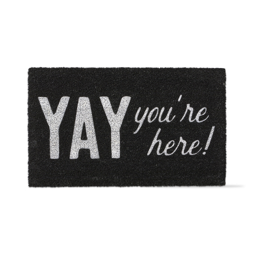 Picture of YAY YOU'RE HERE COIR MAT