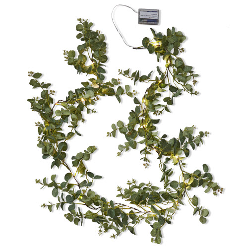 Picture of EUCALYPTUS GARLAND W/ LED LTS