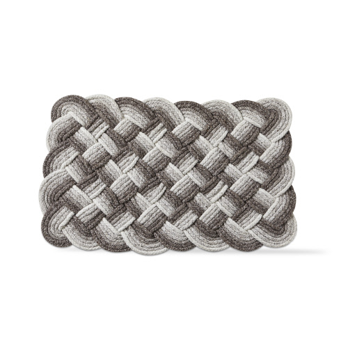Picture of HANDWOVEN DOORMAT GREY OMBRE