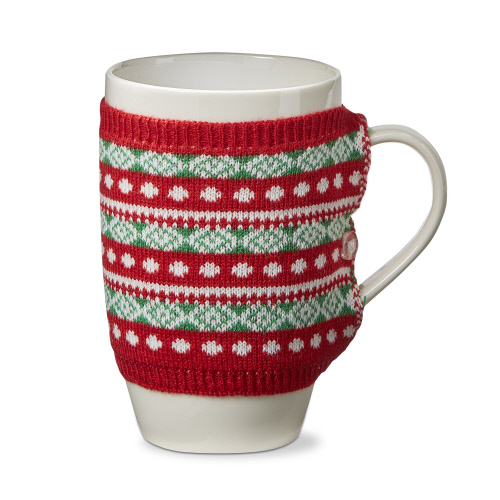 Picture of FAIR ISLE KNIT SWEATER MUG