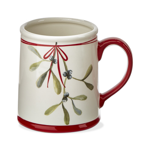 Picture of KISSES UNDER THE MISTLETOE MUG