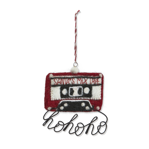 Picture of HOHOHO MIX TAPE ORNAMENT