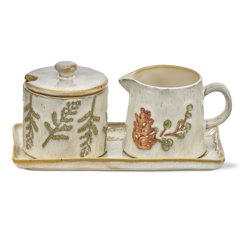 Picture of WARM WISHES CREAM SUGAR S/3