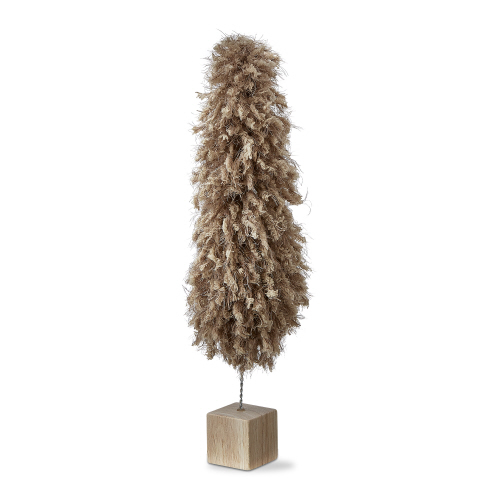 Picture of MINKY FLEECE TREE TALL TAUPE