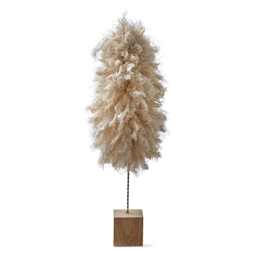 Picture of MINKY FLEECE TREE SHORT IVORY