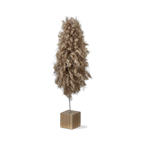 Picture of MINKY FLEECE TREE SHORT TAUPE