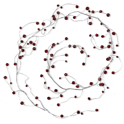 Picture of JINGLE BELLS GARLAND RED