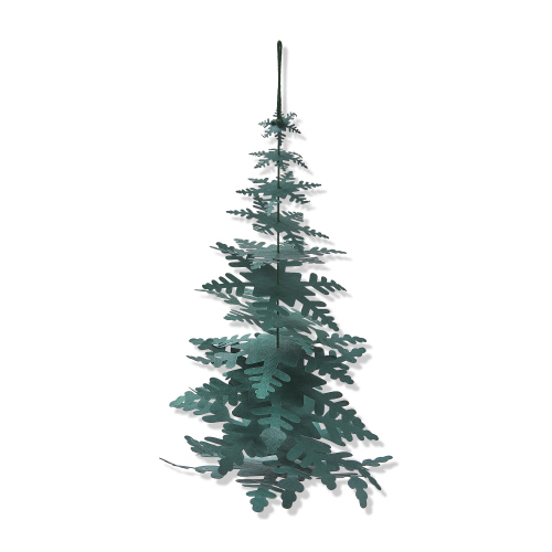 Picture of PAPER SNOWFLAKE TREE DECOR TL GREEN