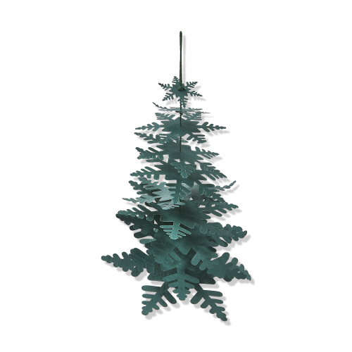Picture of PAPER SNOWFLAKE TREE DECOR MD GREEN