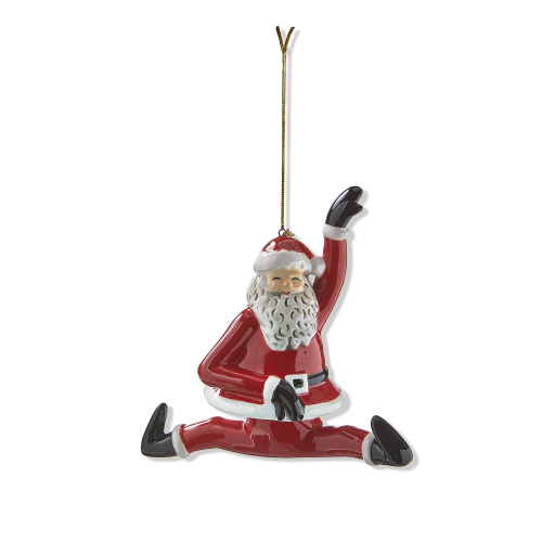Picture of DANCING SANTA SPLITS ORNAMENT