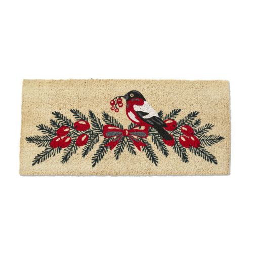 Picture of BIRD SPRIG W/ BERRIES ESTATE COIR MAT