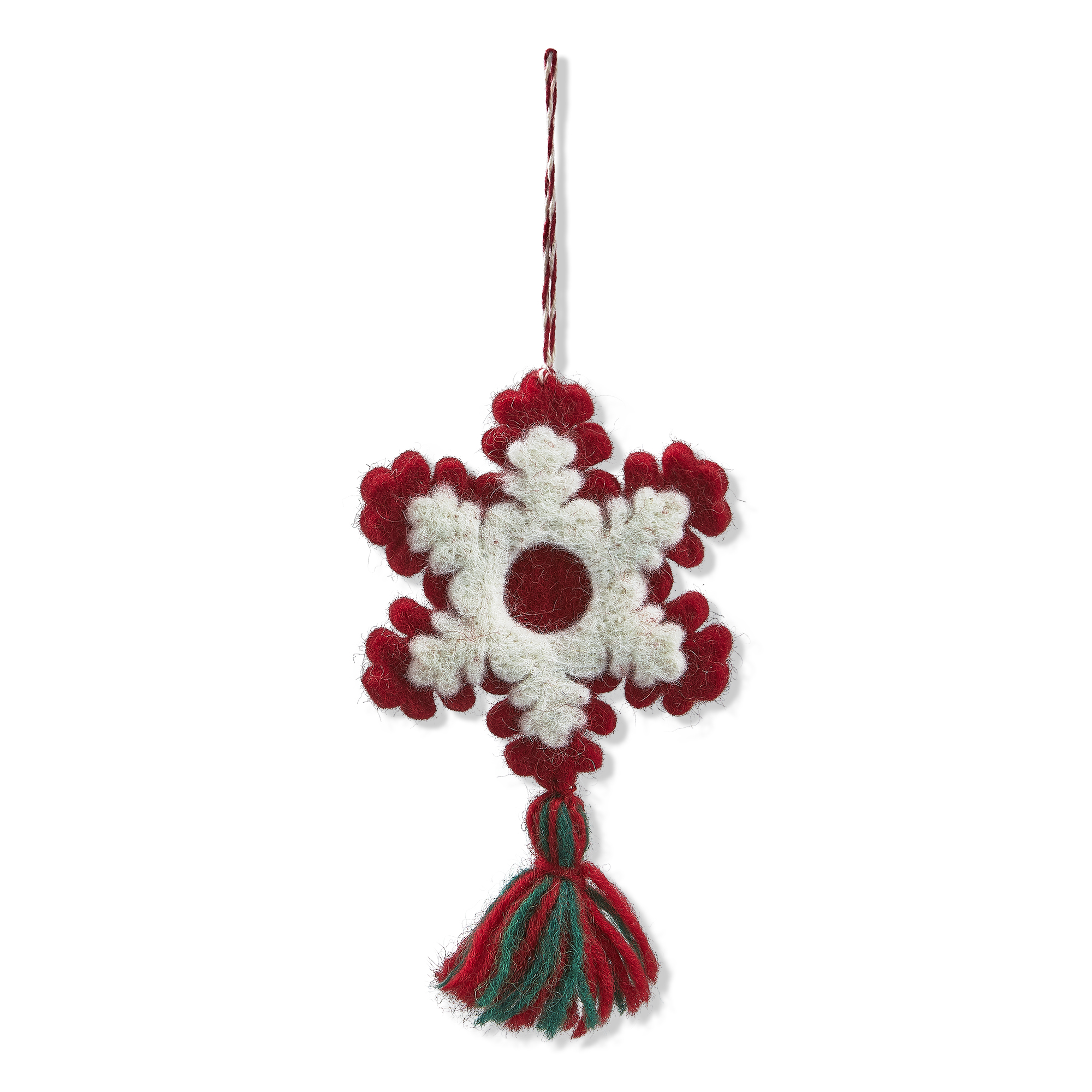 Picture of ARTISAN SNOWFLAKE + TASSEL