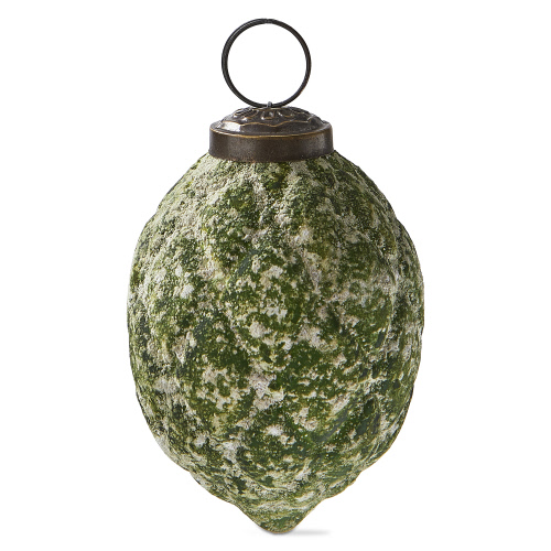 Picture of ANTIQUED DIAMOND ORNAMENT 3 IN