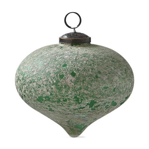 Picture of ANTIQUED DROP ORNAMENT 5 IN