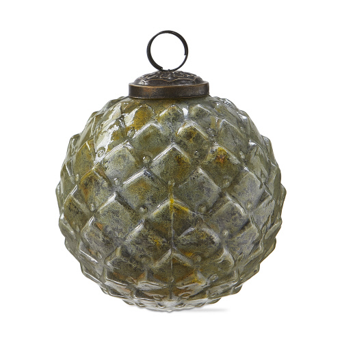 Picture of GILDED BALL ORNAMENT 4 IN