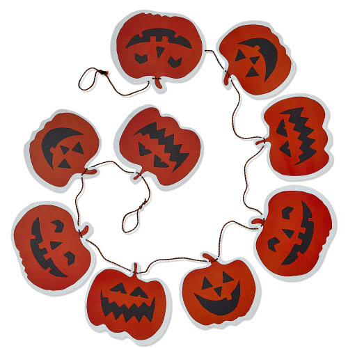 Picture of PAPER JACK O LANTERNS GARLAND